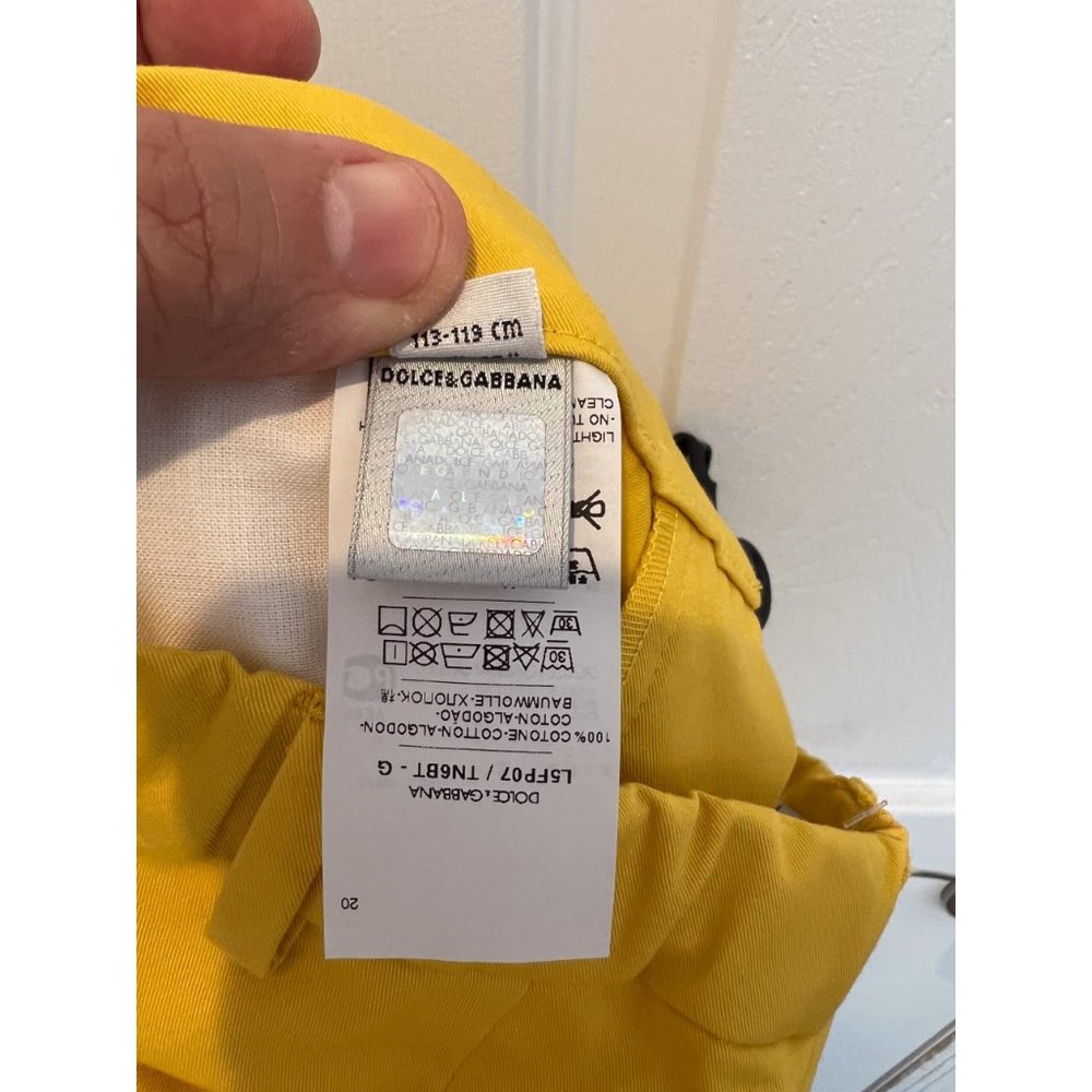 DOLCE & GABBANA Kids Pants Size 6 - Picture 4 of 7